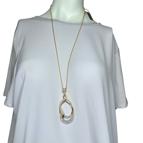 Alexis Bittar Solanales Long Orbiting Pendant Necklace NWT